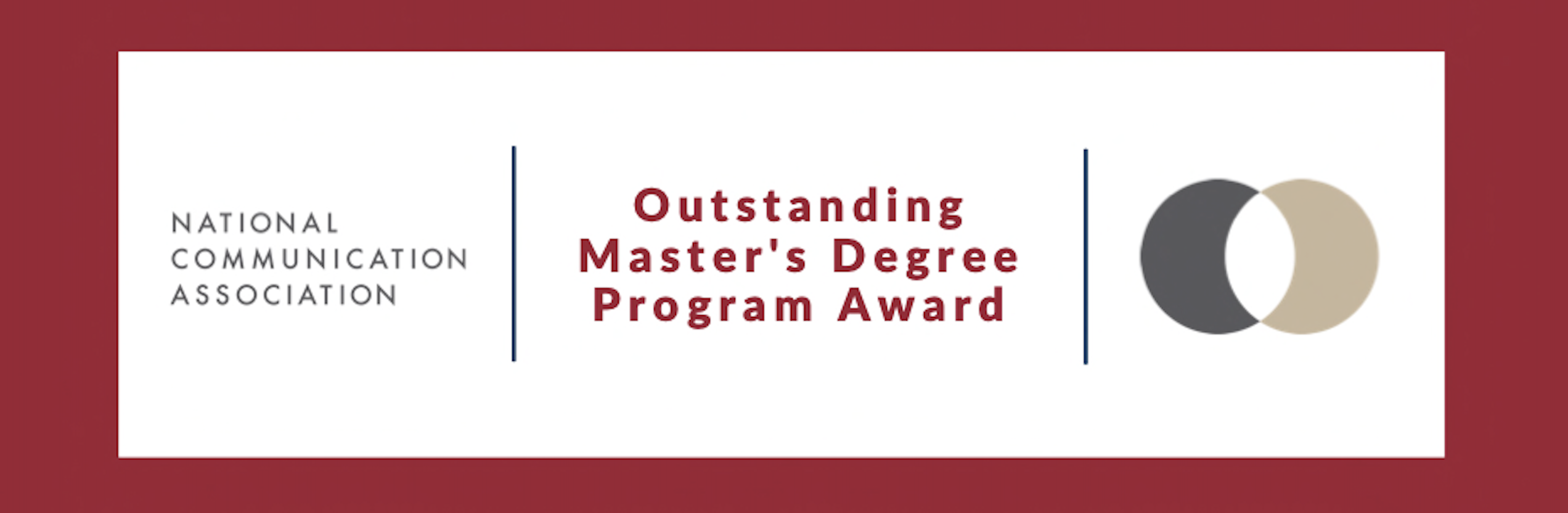 outstanding degree program award